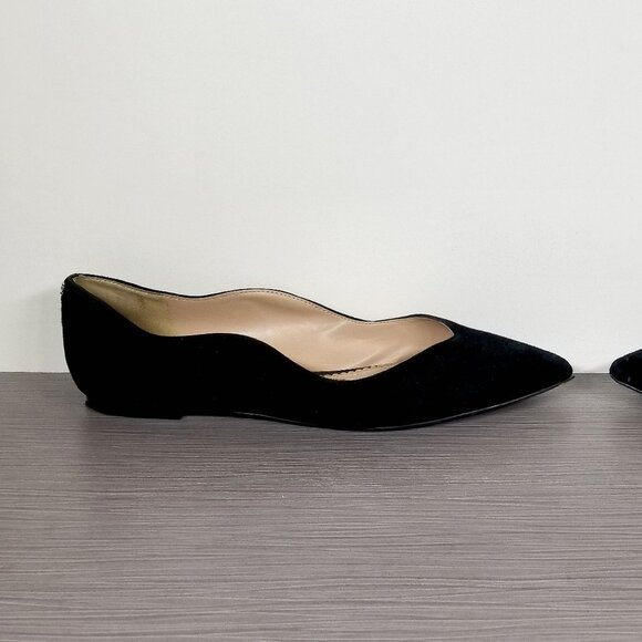 Sam Edelman Riza Flat, Black Suede, Womens Size 9.5 M - Picture 7 of 12